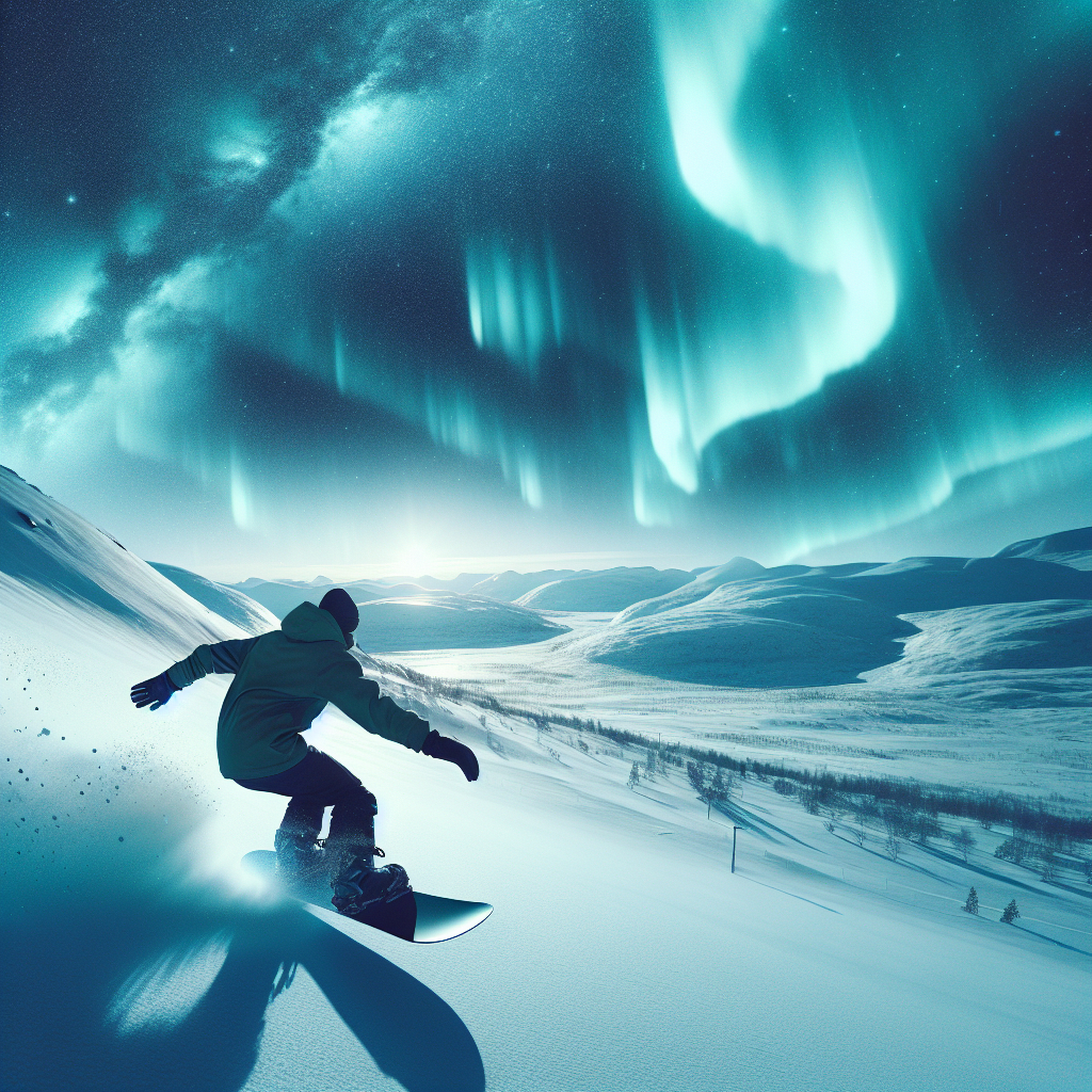 Snowboarding Under the Northern Lights: A Unique Experience in Norway