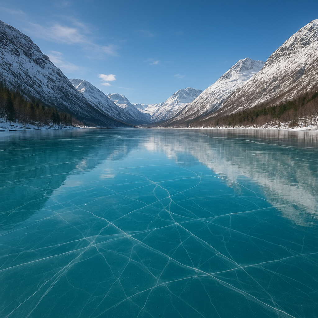The Most Beautiful Frozen Lakes to Skate On in Norway