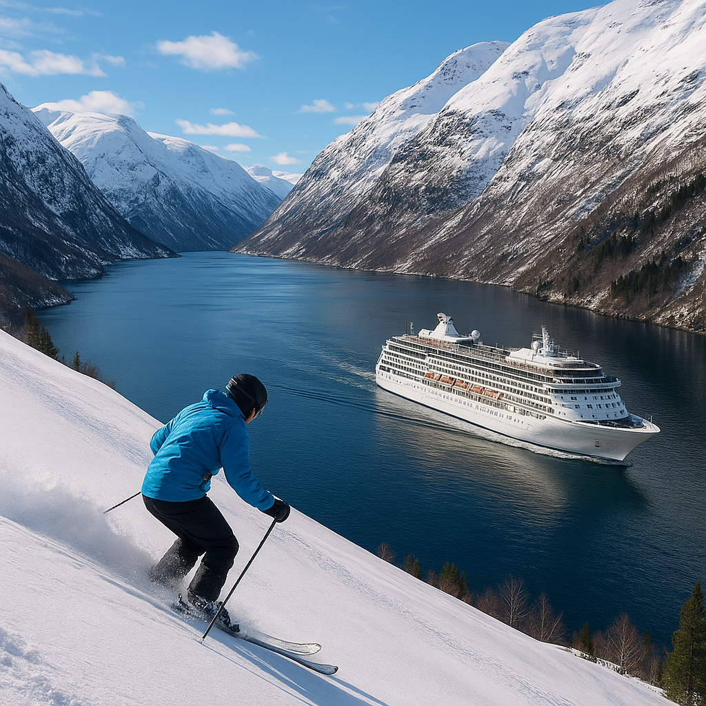 How to Combine Skiing With Scenic Fjord Cruises