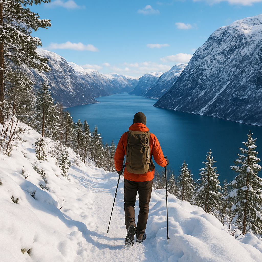 The Best Winter Hiking Trails With Fjord Views