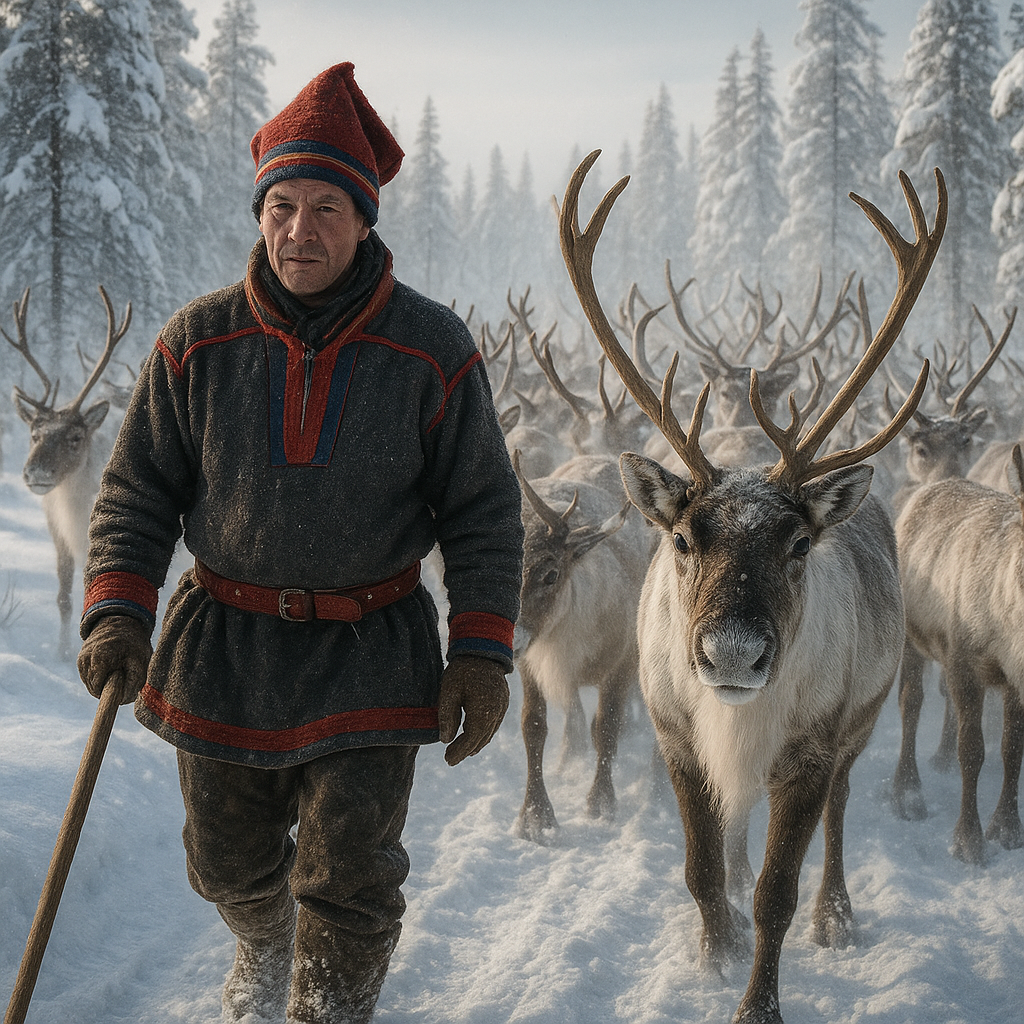 The Fascinating History of the Sami Reindeer Herders in Winter