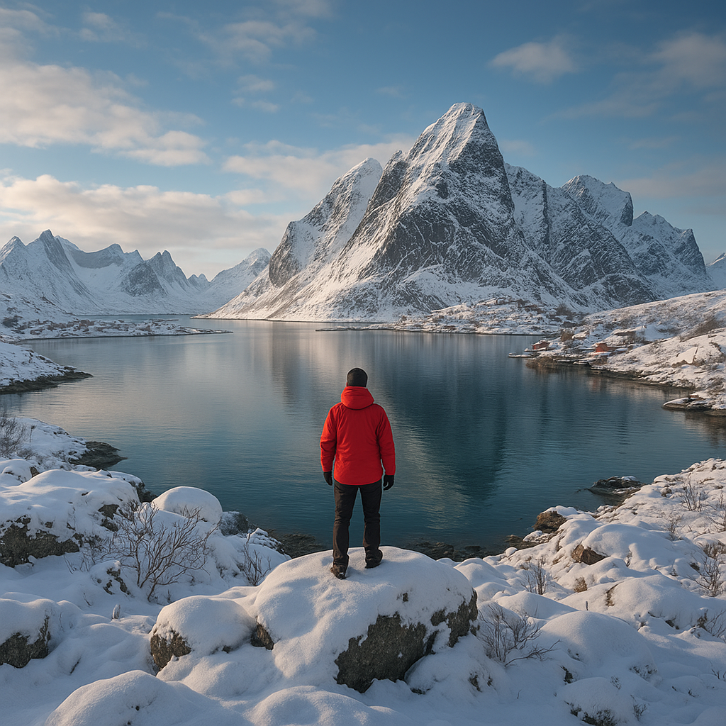 Exploring the Magical Winter Landscapes of Lofoten Islands