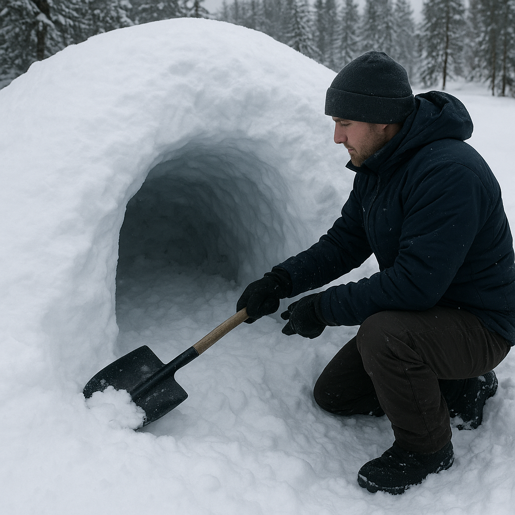 How to Build a Snow Shelter – The Norwegian Way