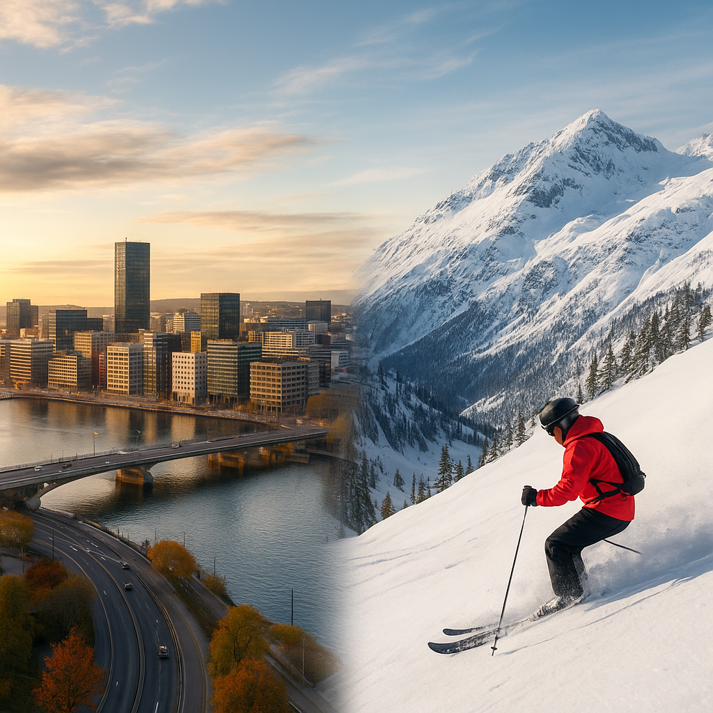 How to Combine City Life and Ski Adventures in Norway