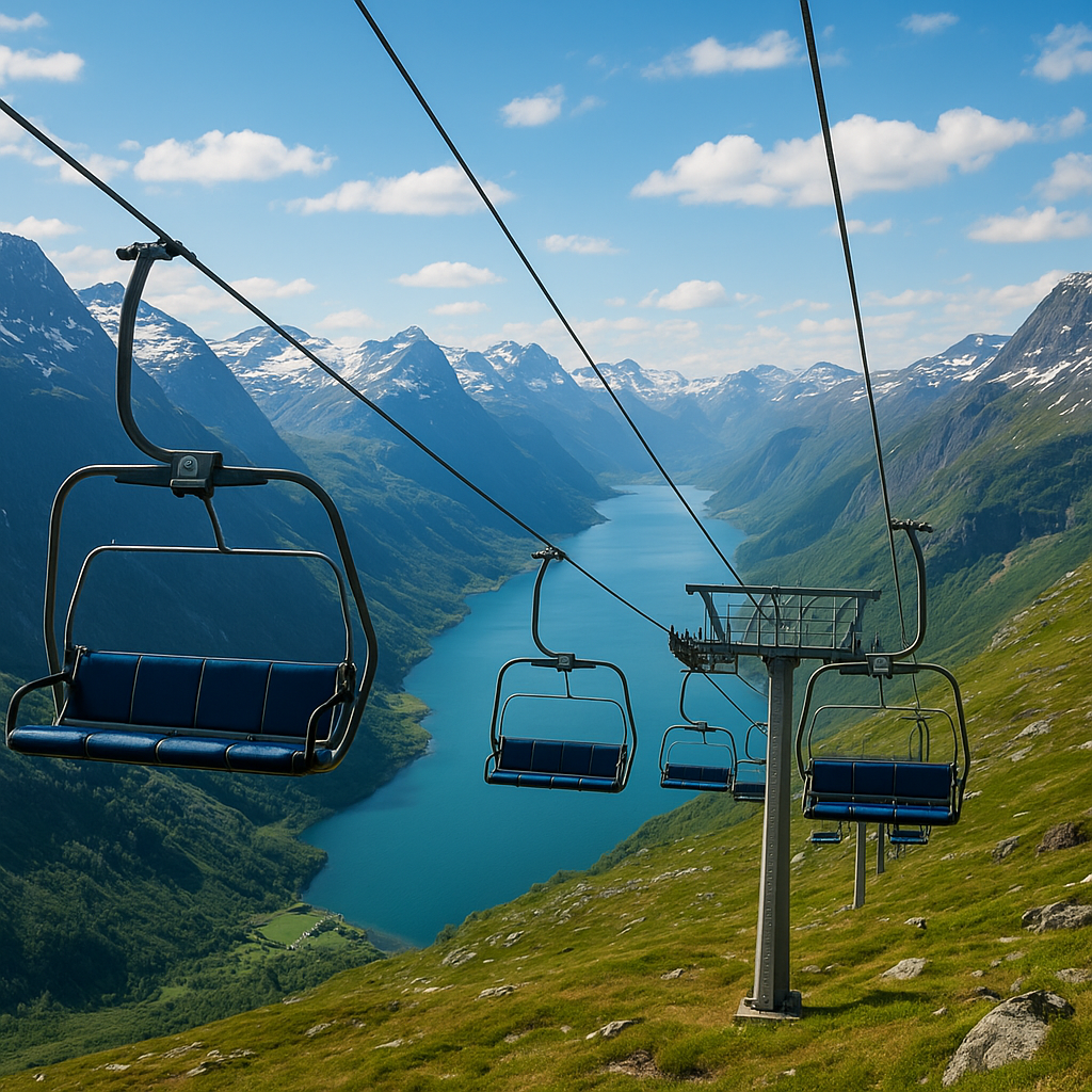 The Most Scenic Chairlift Rides in the Norwegian Alps