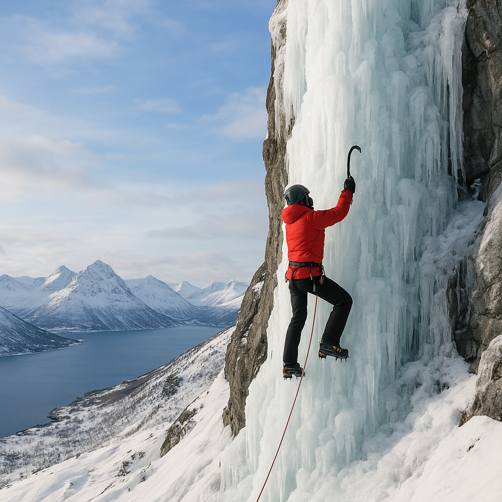 The Best Places for Ice Climbing in Northern Norway