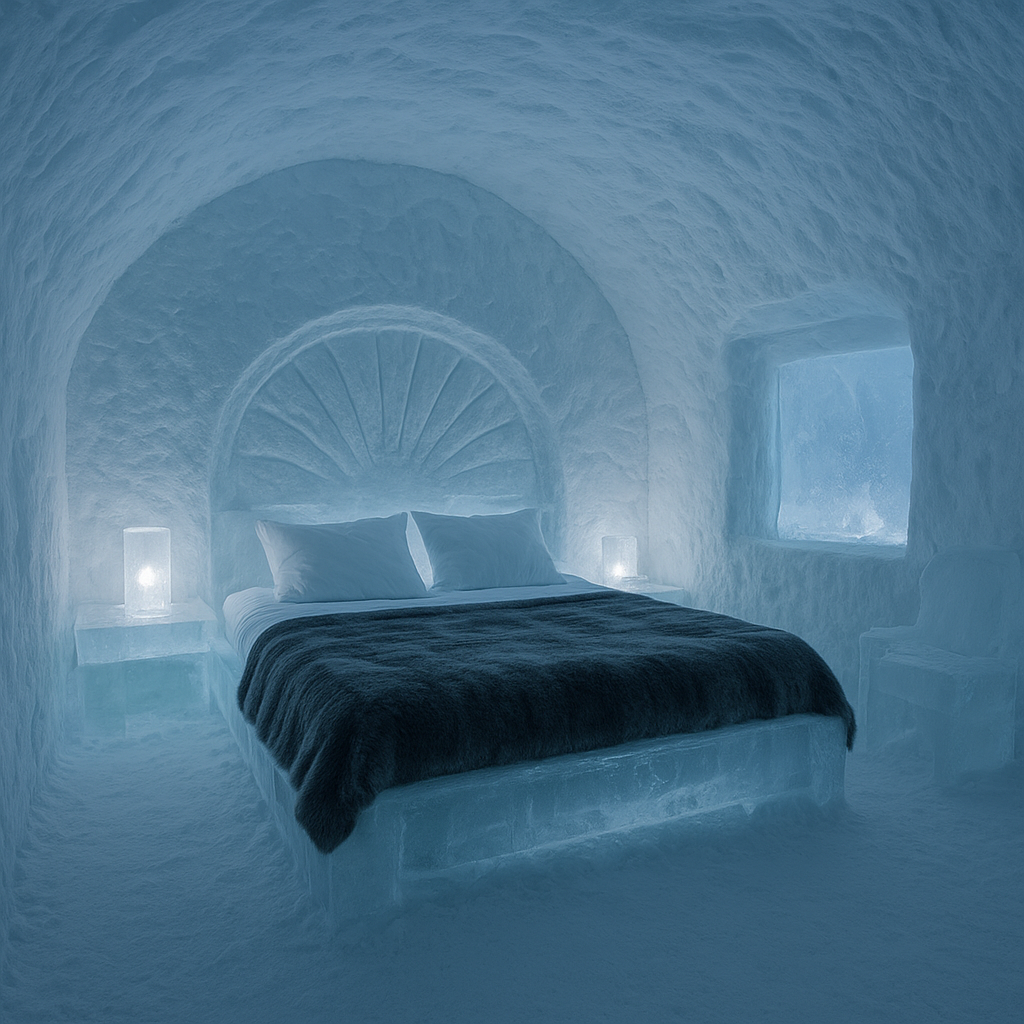 What It’s Like to Spend a Night in an Arctic Snow Hotel