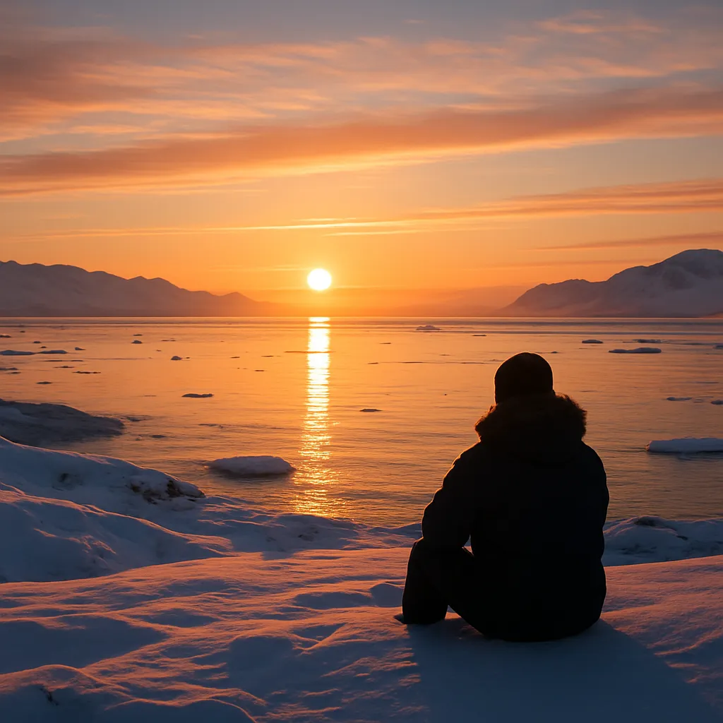 How to Watch a Sunrise That Lasts for Hours in the Arctic
